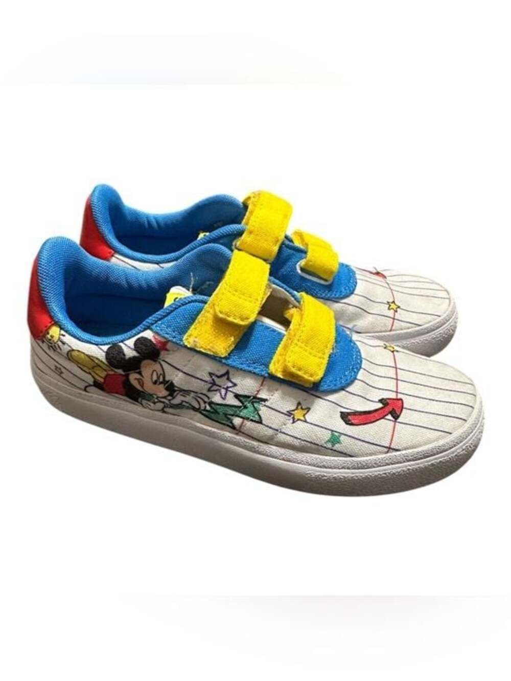 Addidas Disney Vulc Raid3R Mickey Sneakers in Size 1.5